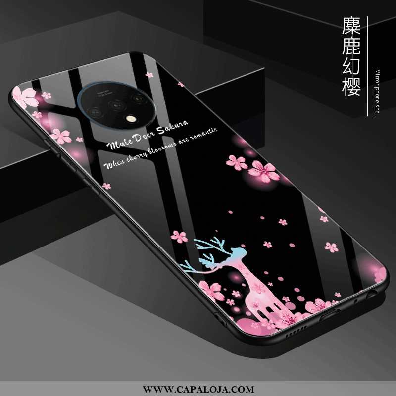 Capa Oneplus 7t Personalizado Silicone Feminino Capas Preto, Oneplus 7t Criativas Baratos