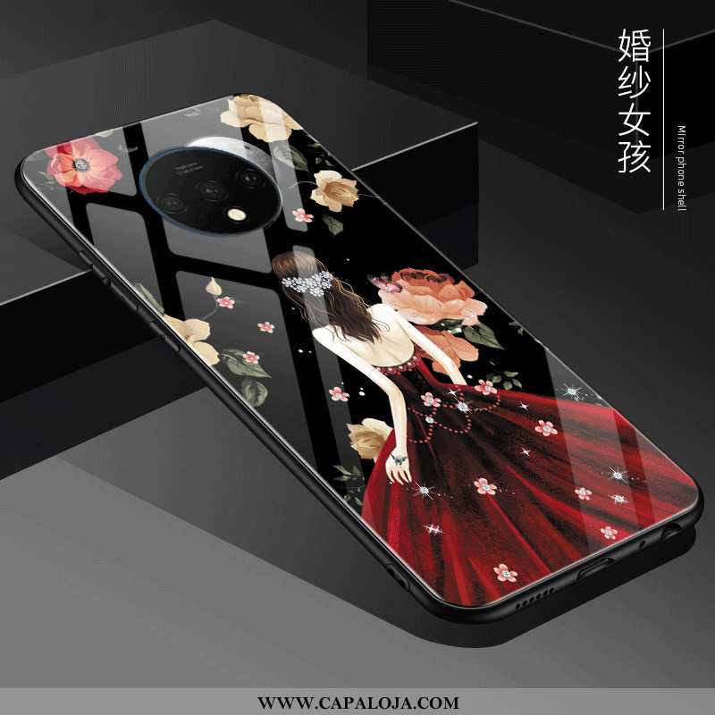 Capa Oneplus 7t Personalizado Silicone Feminino Capas Preto, Oneplus 7t Criativas Baratos