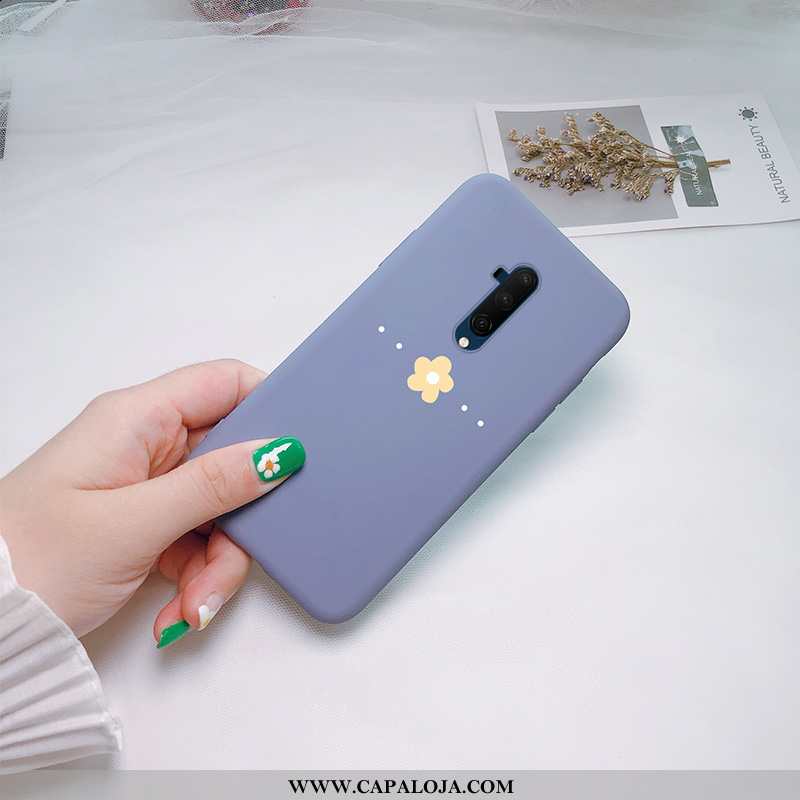 Capa Oneplus 7t Pro Soft Fofas Azul Vermelha, Capas Oneplus 7t Pro Silicone Baratas