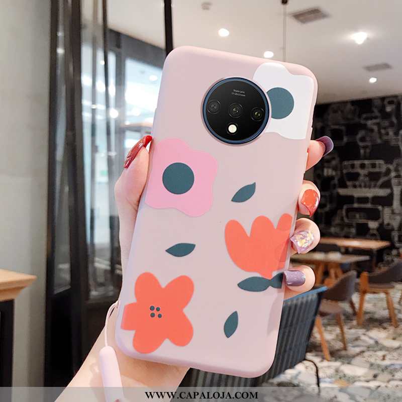 Capa Oneplus 7t Super Personalizado Novas Soft Rosa, Capas Oneplus 7t Silicone Online