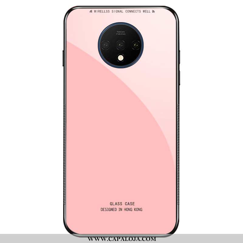 Capa Oneplus 7t Vidro Cases Telemóvel Capas Rosa, Oneplus 7t Soft Comprar