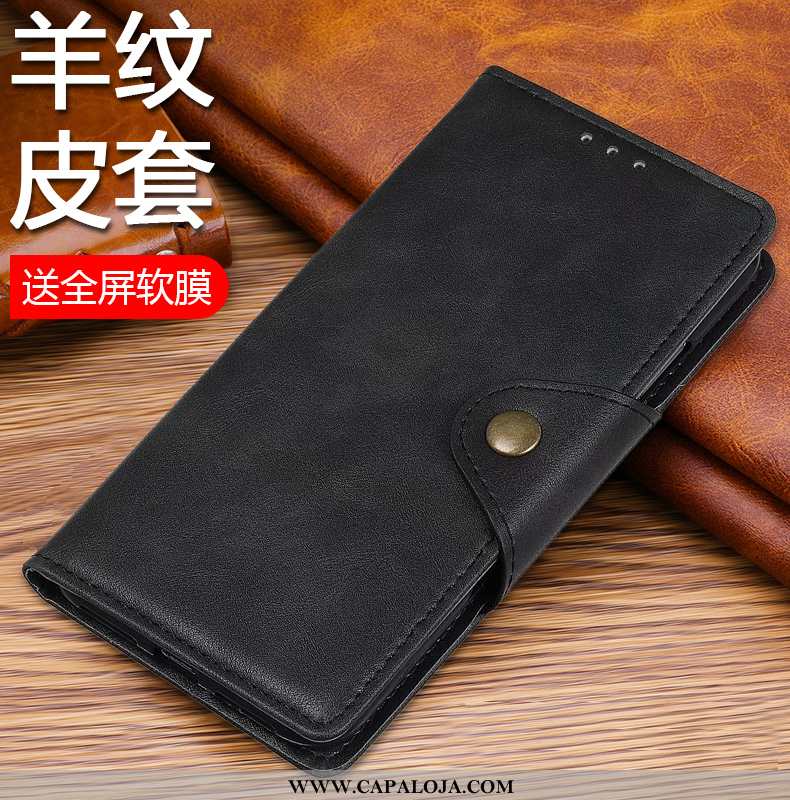 Capa Oneplus 8 Couro Genuíno Masculino Telemóvel Nova, Capas Oneplus 8 Azul Escuro Comprar