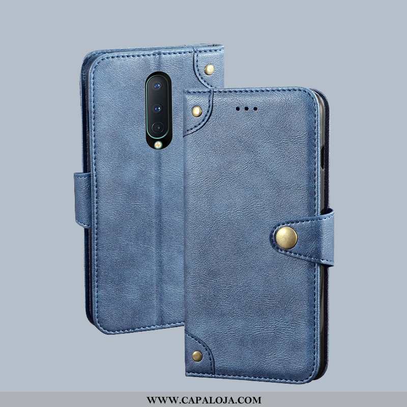 Capa Oneplus 8 Couro Telemóvel Completa Vermelha Vermelho, Capas Oneplus 8 Protetoras Baratas