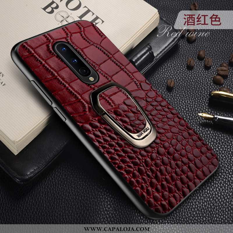 Capa Oneplus 8 Criativas Telemóvel Suporte Capas Vermelho, Oneplus 8 Couro Legitimo Baratos