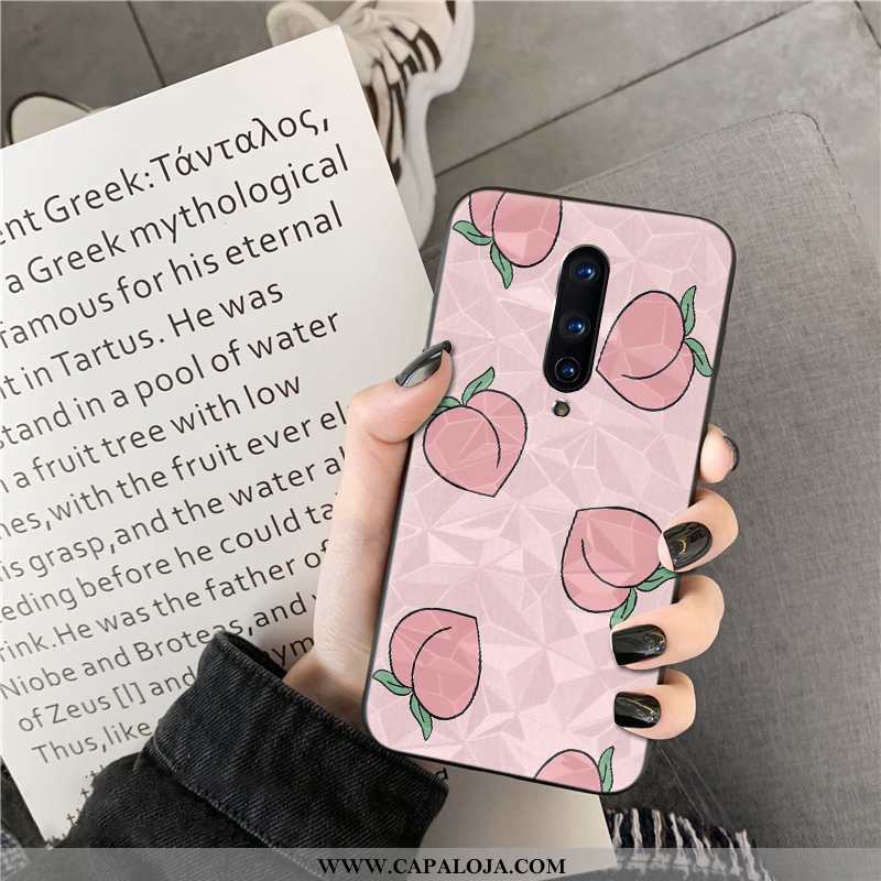 Capa Oneplus 8 Diamante Quadriculada Moranguinho Rosa, Capas Oneplus 8 Verao Online