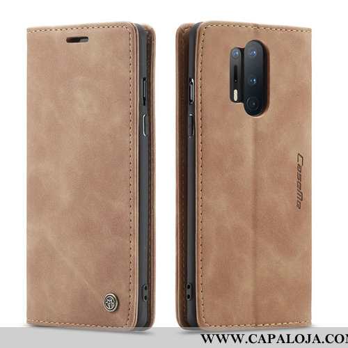 Capa Oneplus 8 Pro Criativas Nova Telemóvel Cover Castanho, Capas Oneplus 8 Pro Couro Venda