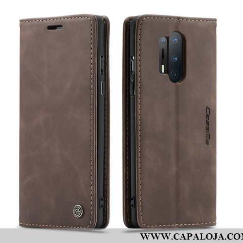 Capa Oneplus 8 Pro Criativas Nova Telemóvel Cover Castanho, Capas Oneplus 8 Pro Couro Venda