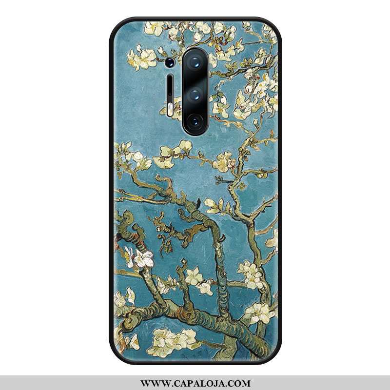 Capa Oneplus 8 Pro Moda Cases Telinha Telemóvel Verde, Capas Oneplus 8 Pro Fosco Barato