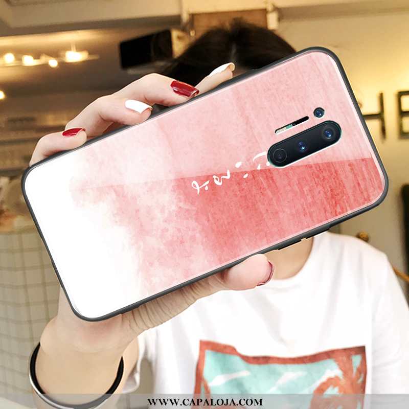 Capa Oneplus 8 Pro Personalizado Masculino Vidro Protetoras Rosa, Capas Oneplus 8 Pro Criativas Prom