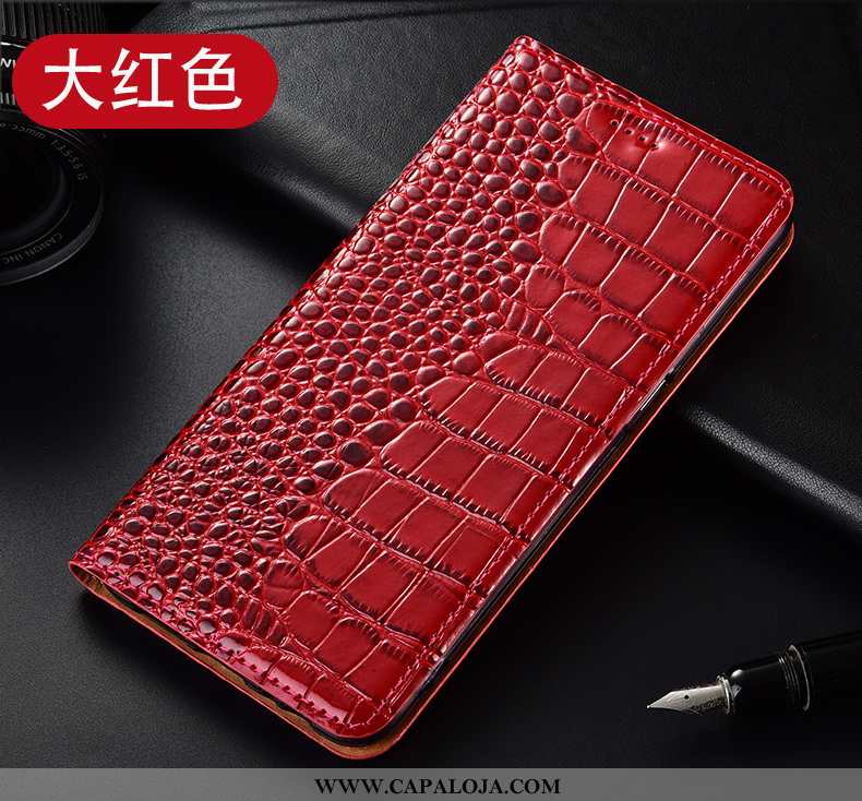 Capa Oneplus 8 Pro Protetoras Antiqueda Telemóvel Crocs Vermelho, Capas Oneplus 8 Pro Couro Genuíno 