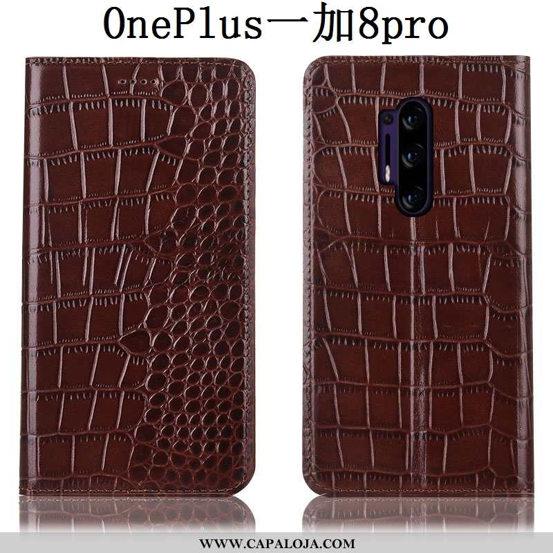 Capa Oneplus 8 Pro Protetoras Antiqueda Telemóvel Crocs Vermelho, Capas Oneplus 8 Pro Couro Genuíno 