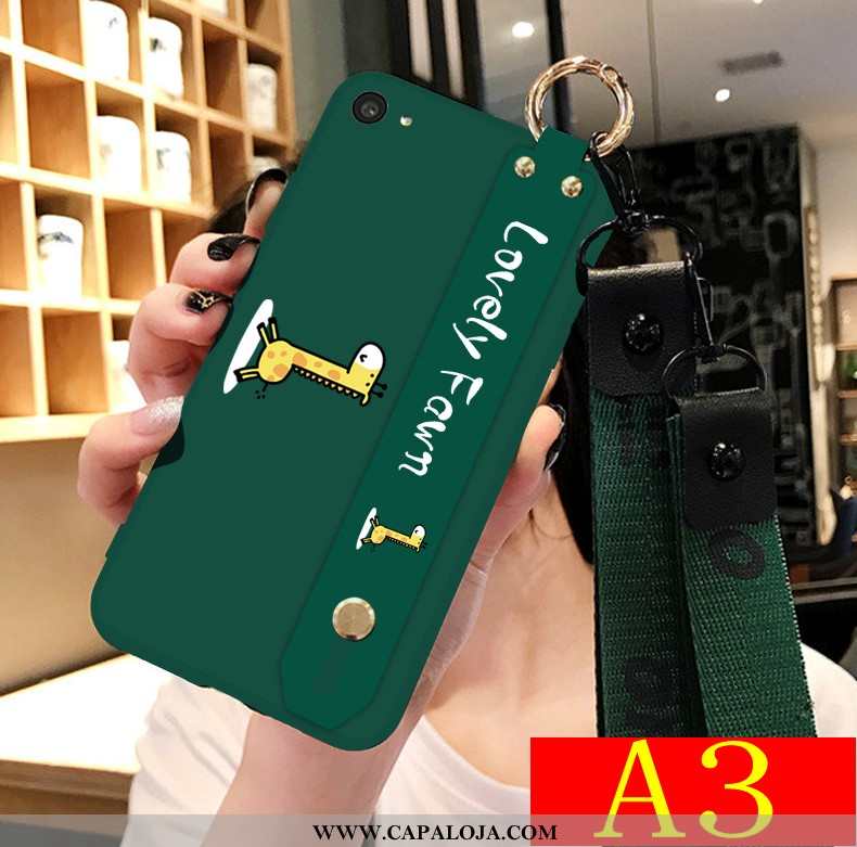 Capa Oppo A3 Desenho Animado Capas Verde Feminino, Oppo A3 Bonitos Venda