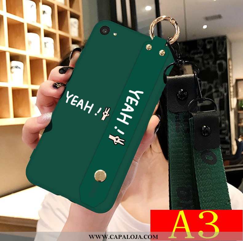 Capa Oppo A3 Desenho Animado Capas Verde Feminino, Oppo A3 Bonitos Venda