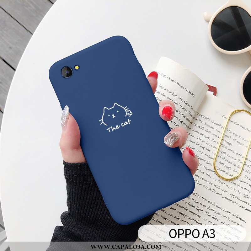 Capa Oppo A3 Desenho Animado Vermelha Novas Cases Cinza, Capas Oppo A3 Fofas Baratos