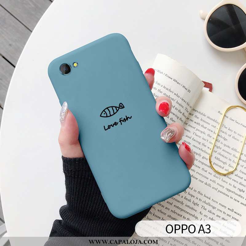 Capa Oppo A3 Desenho Animado Vermelha Novas Cases Cinza, Capas Oppo A3 Fofas Baratos