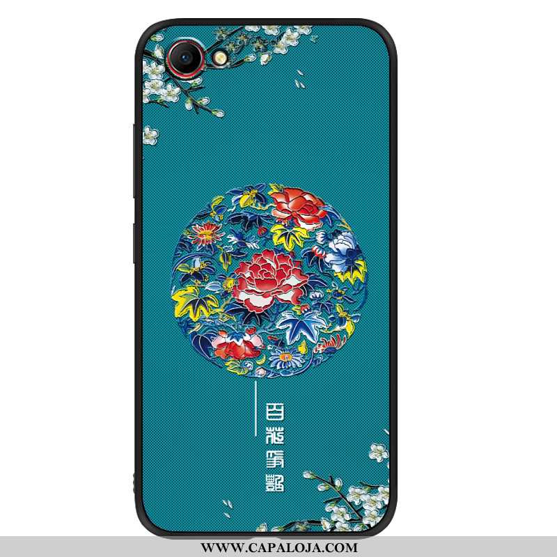 Capa Oppo A3 Estiloso Feminino Tendencia Palace Azul, Capas Oppo A3 Fosco Online