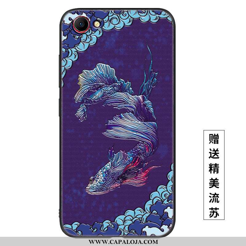 Capa Oppo A3 Estiloso Feminino Tendencia Palace Azul, Capas Oppo A3 Fosco Online