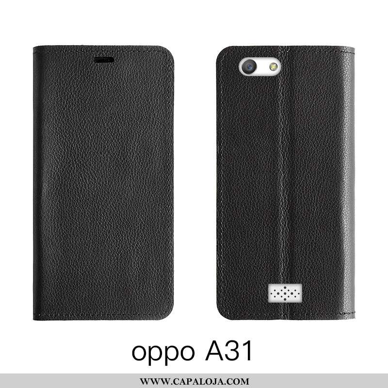 Capa Oppo A31 Couro Cases Vaca Legitimo Laranja, Capas Oppo A31 Protetoras Baratos