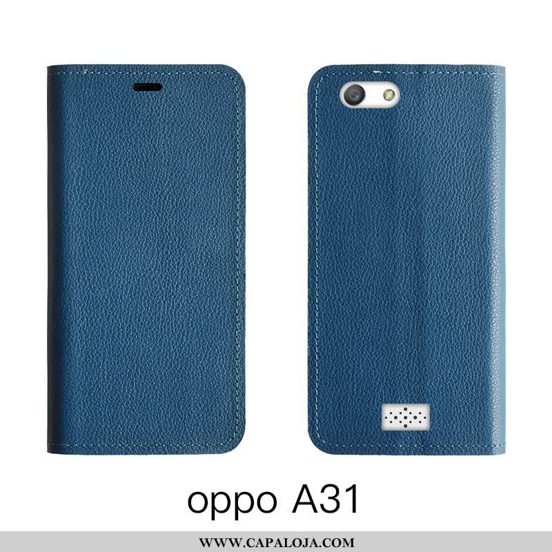 Capa Oppo A31 Couro Cases Vaca Legitimo Laranja, Capas Oppo A31 Protetoras Baratos