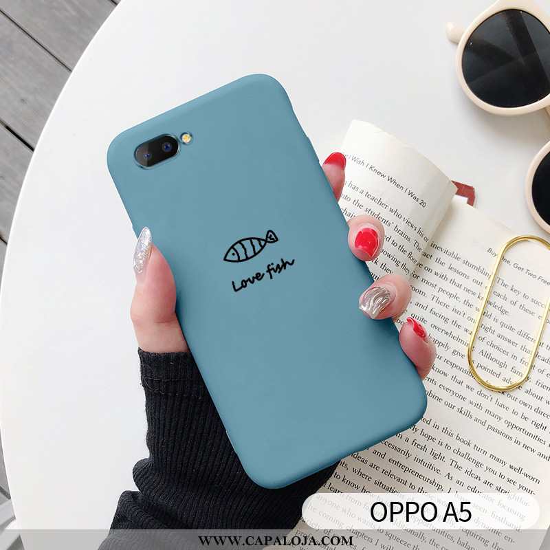 Capa Oppo A5 Bonitos Silicone Estiloso Casal Cinza, Capas Oppo A5 Tendencia Baratas