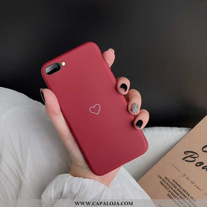 Capa Oppo A5 Criativas Cases Masculino Antiqueda Vermelho, Capas Oppo A5 Silicone Online