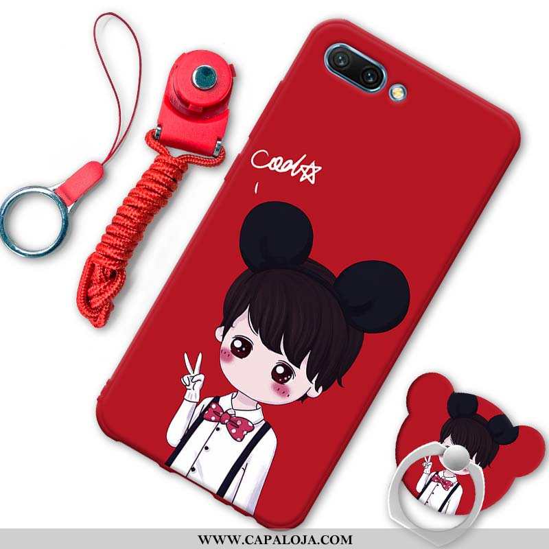 Capa Oppo A5 Desenho Animado Protetoras Personalizado Criativas Vermelho, Capas Oppo A5 Tendencia Ba