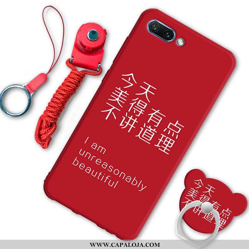 Capa Oppo A5 Desenho Animado Protetoras Personalizado Criativas Vermelho, Capas Oppo A5 Tendencia Ba