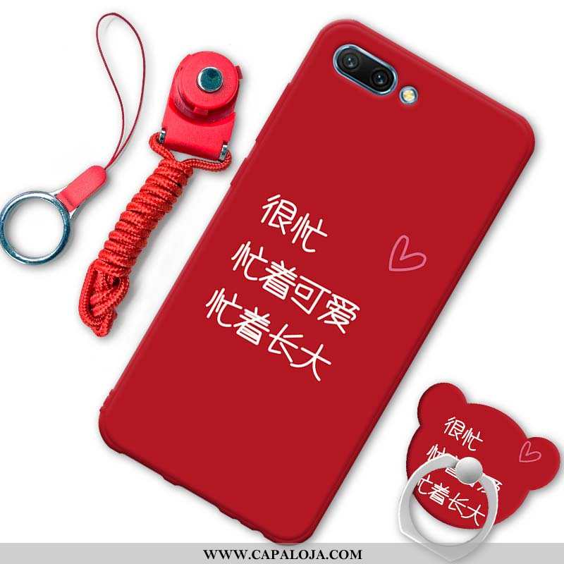 Capa Oppo A5 Desenho Animado Protetoras Personalizado Criativas Vermelho, Capas Oppo A5 Tendencia Ba