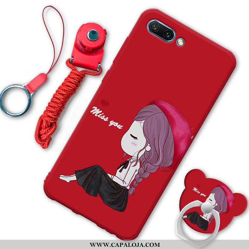 Capa Oppo A5 Desenho Animado Protetoras Personalizado Criativas Vermelho, Capas Oppo A5 Tendencia Ba