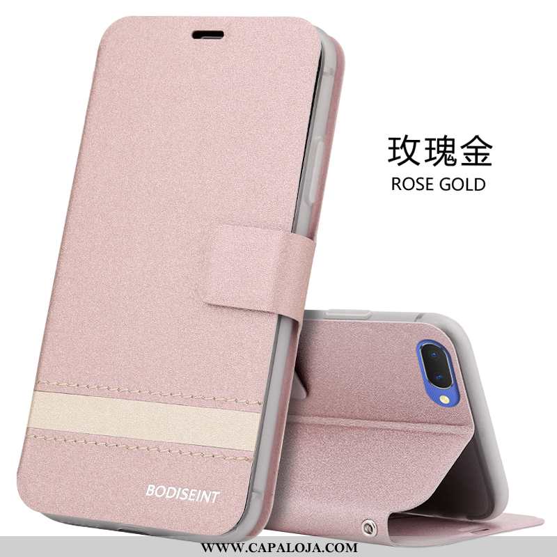 Capa Oppo A5 Protetoras Bege Soft Telemóvel, Capas Oppo A5 Couro Baratas