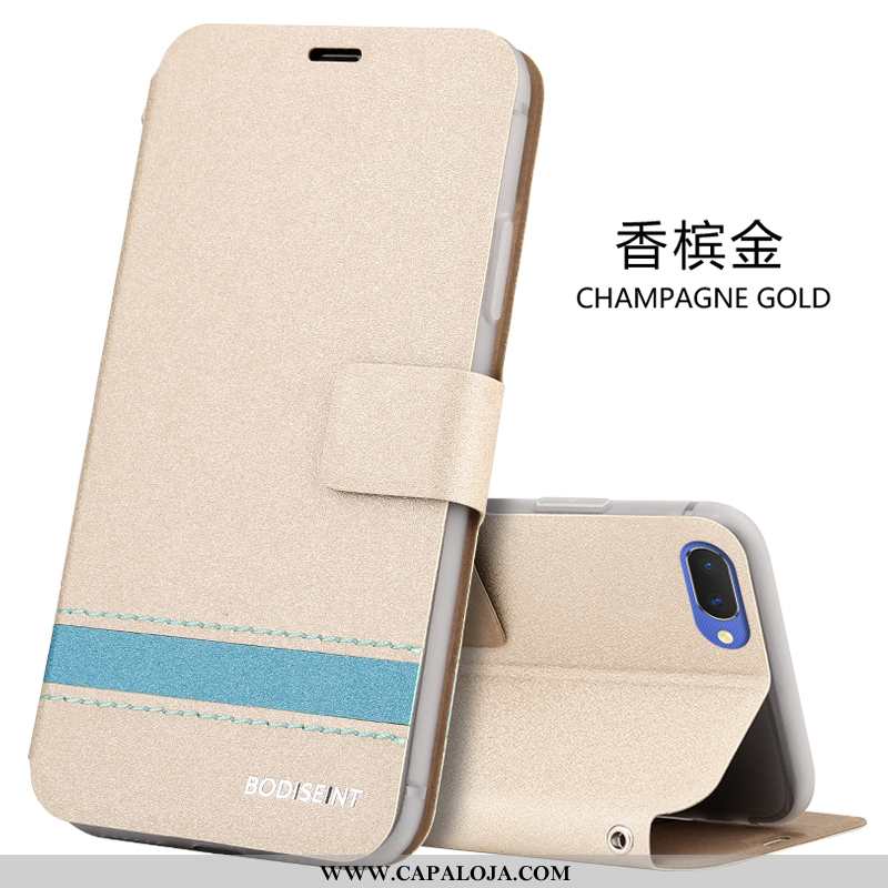 Capa Oppo A5 Protetoras Bege Soft Telemóvel, Capas Oppo A5 Couro Baratas