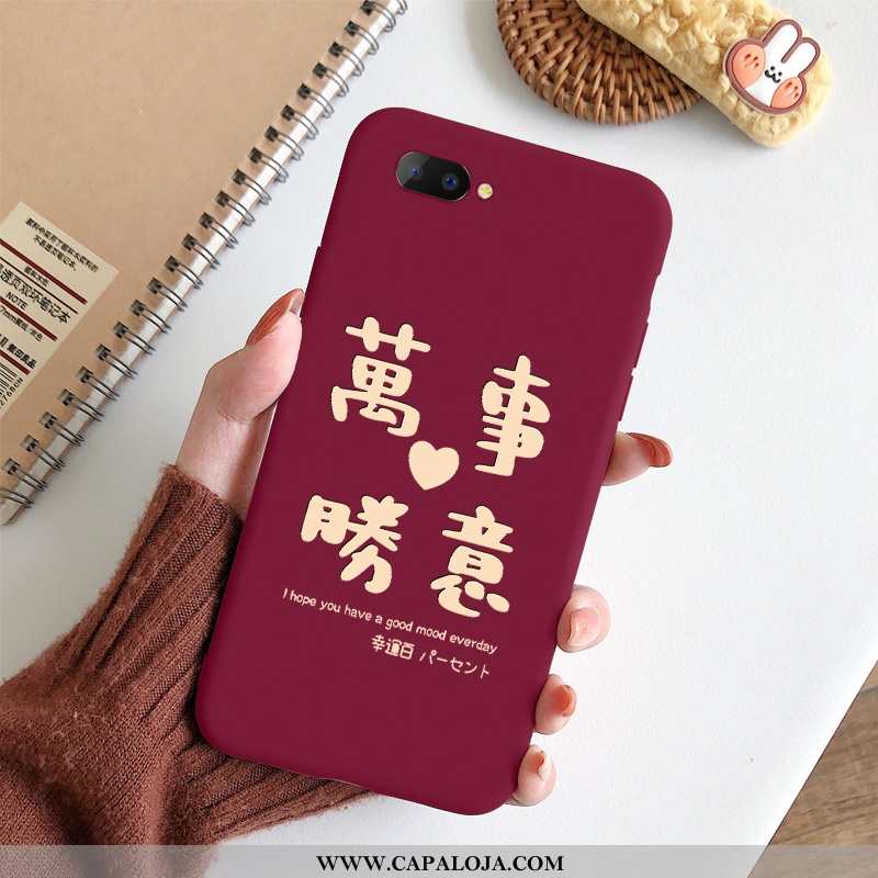 Capa Oppo A5 Soft Criativas Personalizada Para Reveillon Vermelho, Capas Oppo A5 Super Barato