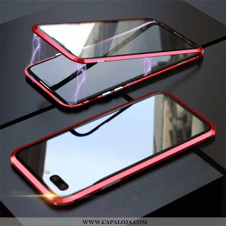 Capa Oppo A5 Tendencia Vermelha Antiqueda Telemóvel Vermelho, Capas Oppo A5 Protetoras Promoção