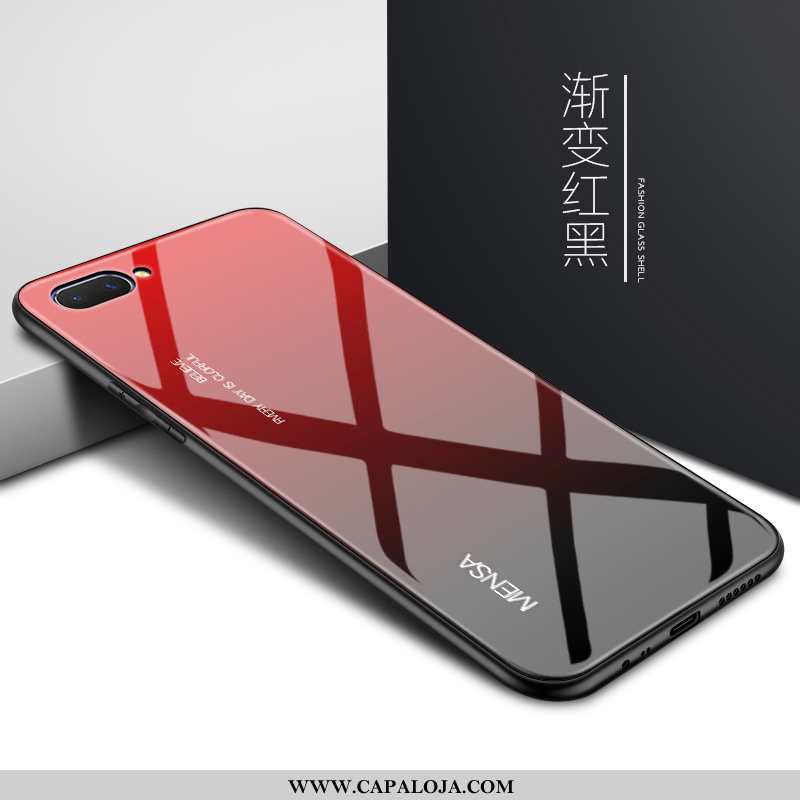 Capa Oppo A5 Vidro Feminino Resistente Nova Vermelho, Capas Oppo A5 Personalizada Baratas