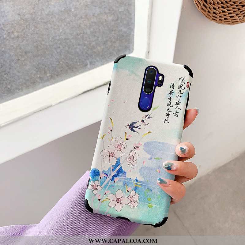 Capa Oppo A9 2020 Protetoras Telemóvel Feminino Masculino Bege, Capas Oppo A9 2020 Silicone Online