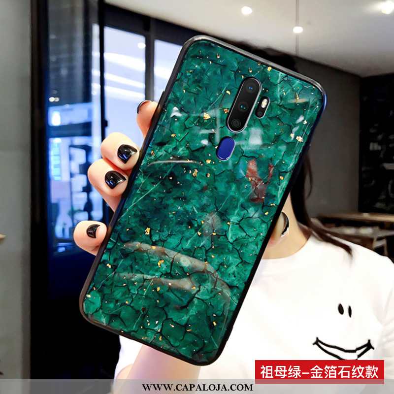 Capa Oppo A9 2020 Tendencia Antiqueda Estiloso Vidro Roxo, Capas Oppo A9 2020 Soft Online