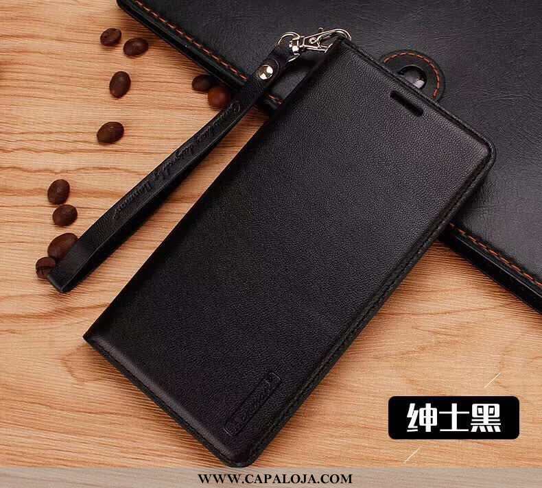 Capa Oppo A91 Protetoras Masculino Couro Cases Preto, Capas Oppo A91 Couro Genuíno Baratas