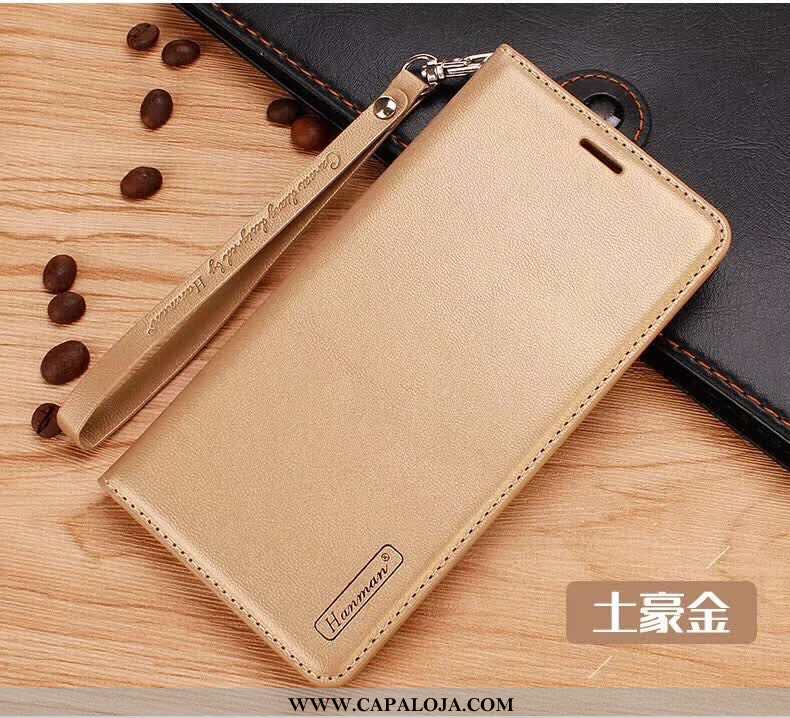 Capa Oppo A91 Protetoras Masculino Couro Cases Preto, Capas Oppo A91 Couro Genuíno Baratas