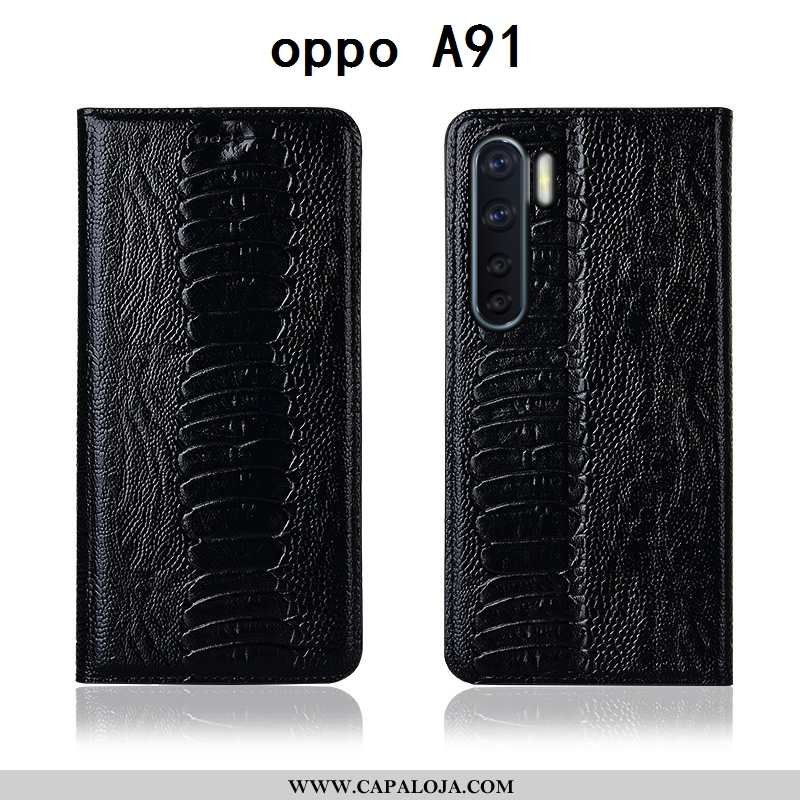 Capa Oppo A91 Silicone Capas Pássaro Cover Castanho, Oppo A91 Couro Genuíno Online