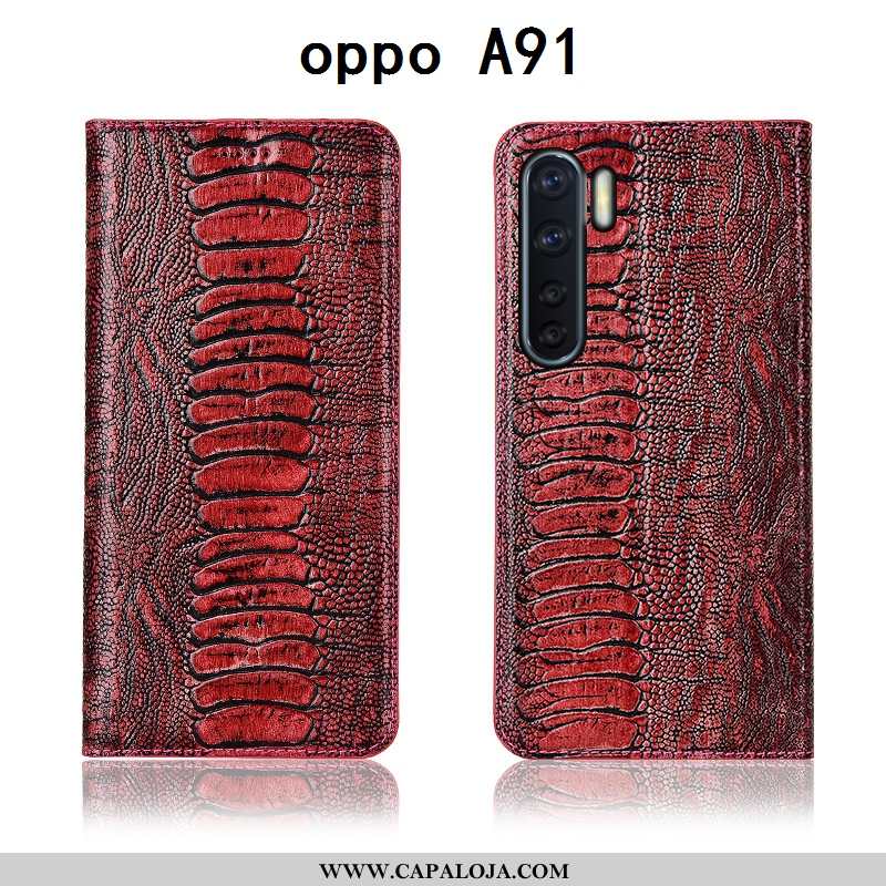 Capa Oppo A91 Silicone Capas Pássaro Cover Castanho, Oppo A91 Couro Genuíno Online