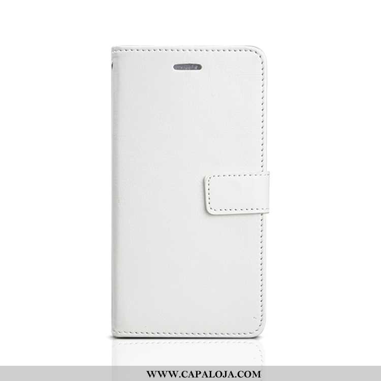 Capa Oppo A91 Soft Couro Telemóvel Cases Branco, Capas Oppo A91 Protetoras Baratas