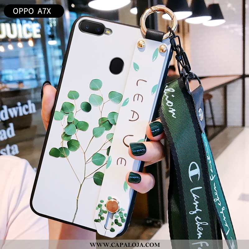 Capa Oppo Ax7 Silicone Protetoras Verde Cases, Capas Oppo Ax7 Moda Online