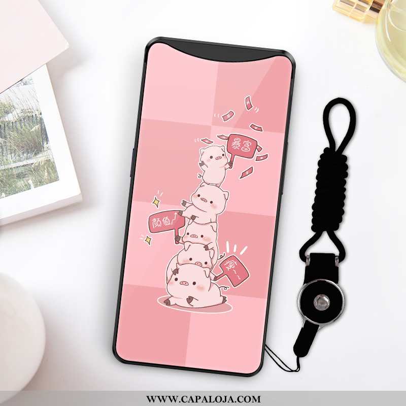 Capa Oppo Find X Criativas Cases Rosa Cordao, Capas Oppo Find X Bonitos Comprar