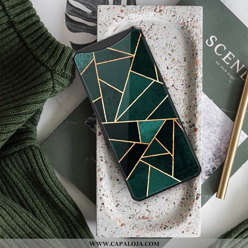 Capa Oppo Find X Soft Slim Vidro Feminino Verde, Capas Oppo Find X Silicone Comprar