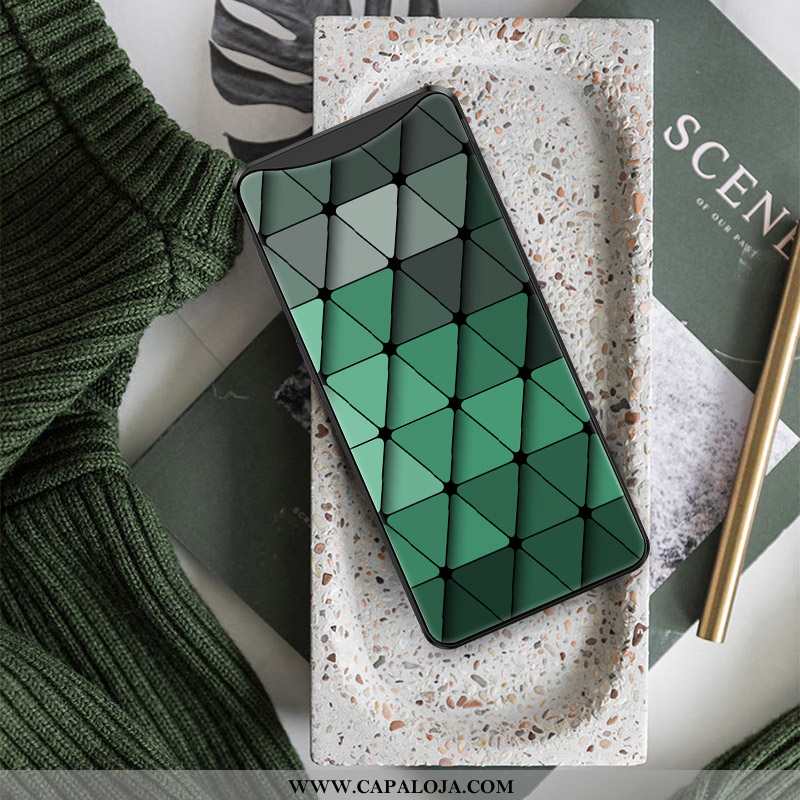 Capa Oppo Find X Soft Slim Vidro Feminino Verde, Capas Oppo Find X Silicone Comprar