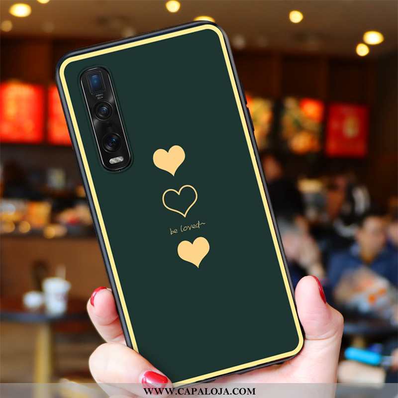 Capa Oppo Find X2 Pro Criativas Tendencia Slim Verde, Capas Oppo Find X2 Pro Fofas Comprar