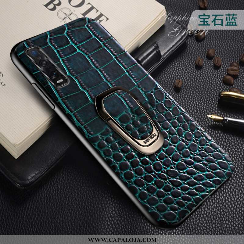 Capa Oppo Find X2 Pro Personalizada Feminino Protetoras Vaca Castanho, Capas Oppo Find X2 Pro Couro 