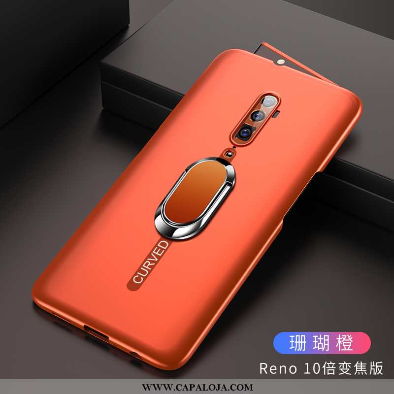 Capa Oppo Reno 10x Zoom Fosco Capas Feminino Masculino Laranja, Oppo Reno 10x Zoom Protetoras Venda