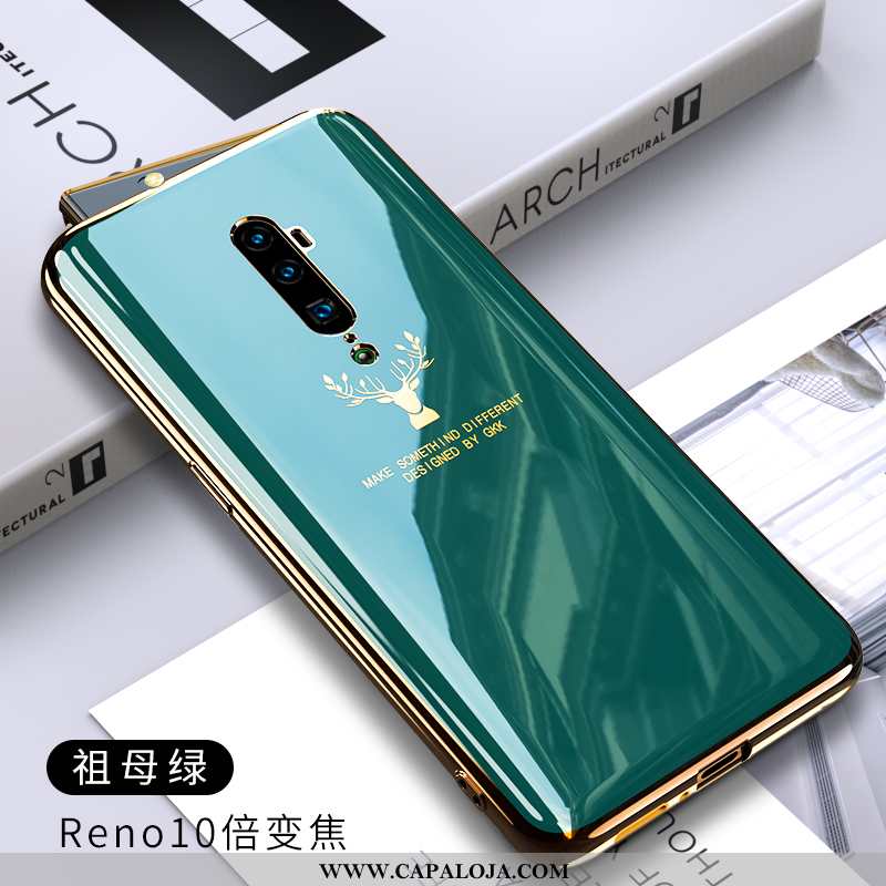 Capa Oppo Reno 10x Zoom Soft Antiqueda Capas Silicone Cinza, Oppo Reno 10x Zoom Protetoras Comprar