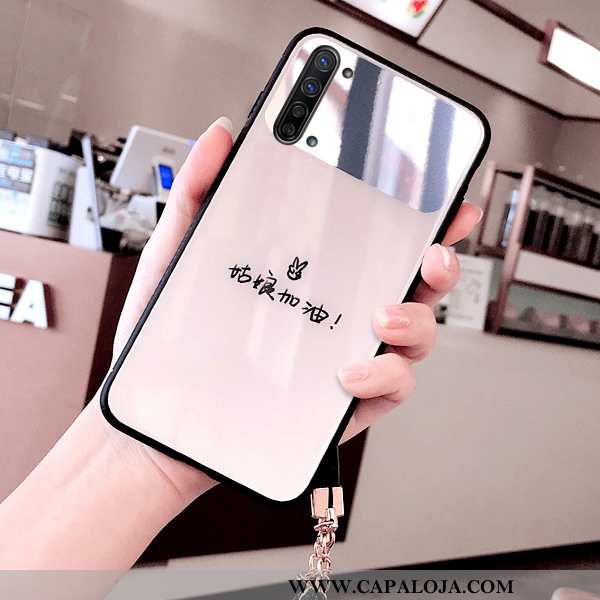 Capa Oppo Reno 3 Criativas Telemóvel Vermelha Feminino Bege, Capas Oppo Reno 3 Protetoras Online